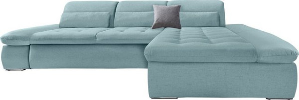 DOMO collection Ecksofa Aldo, mit Recamiere, wahlweise mit Bettfunktion