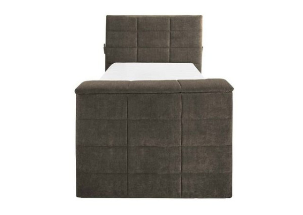 ED EXCITING DESIGN Boxspringliege (Denver), Grau